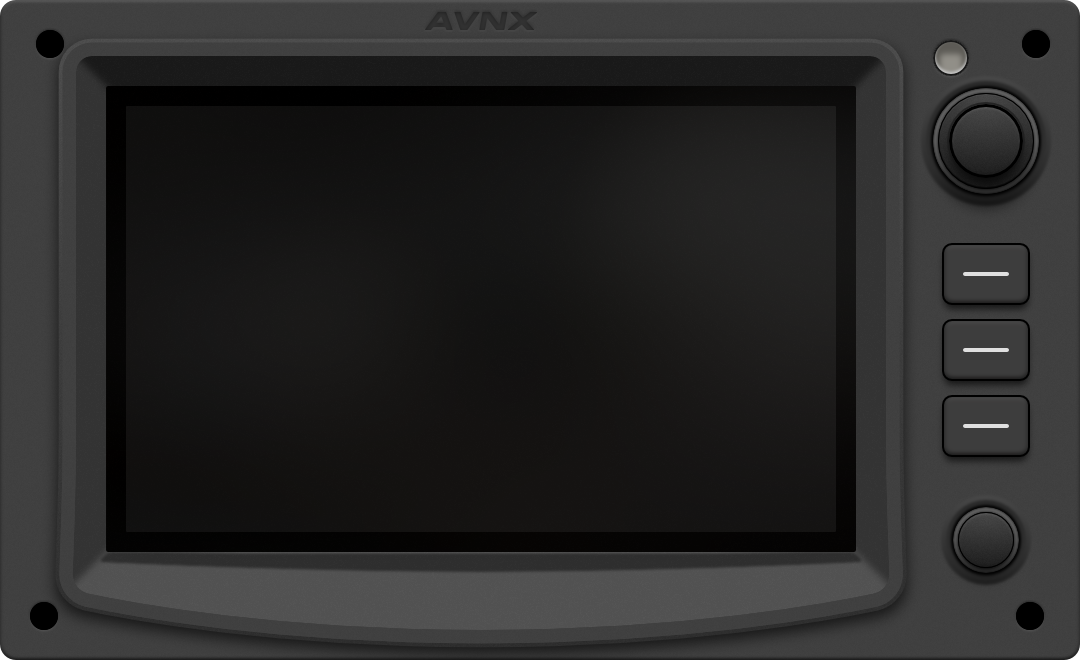 Digital recreation of the Garmin GTC 580 touch controller.